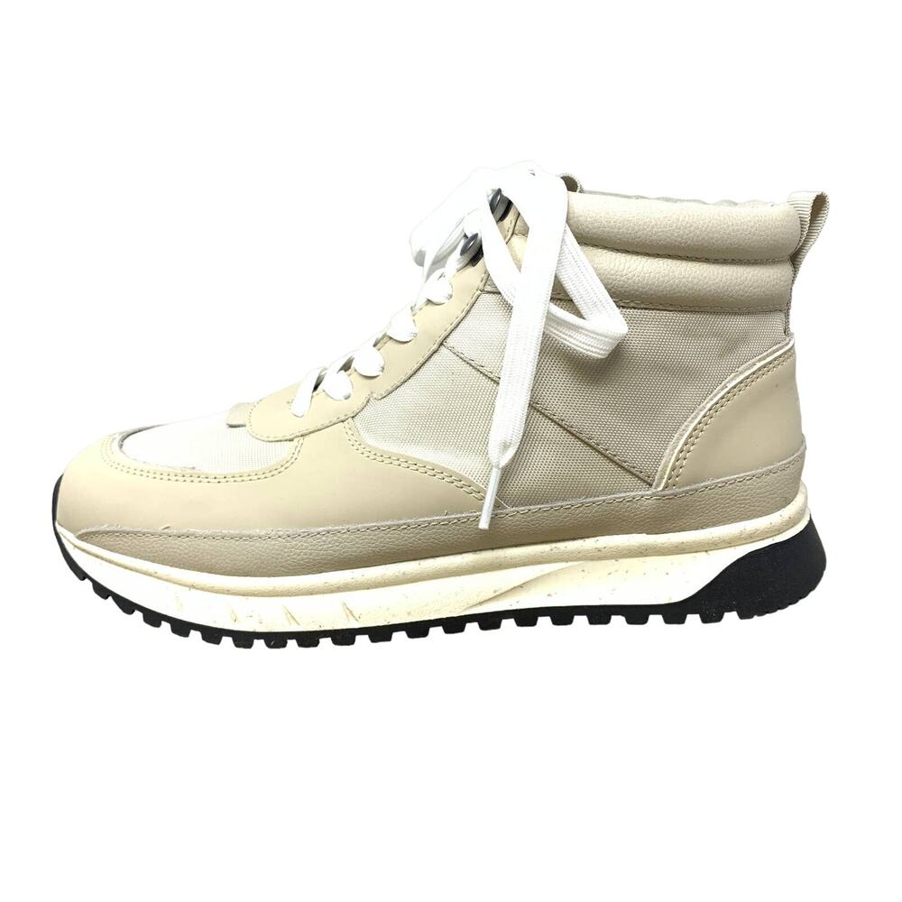 Madewell Sz 9 Kick Off High Top Trainer Sneakers Tech Mesh + Nubuck Harvest Moon